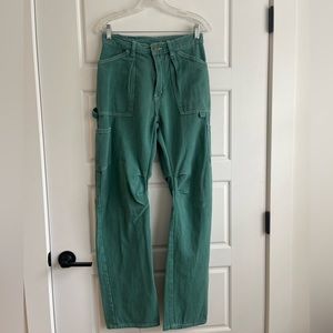 Lioness Green Cargo Jeans